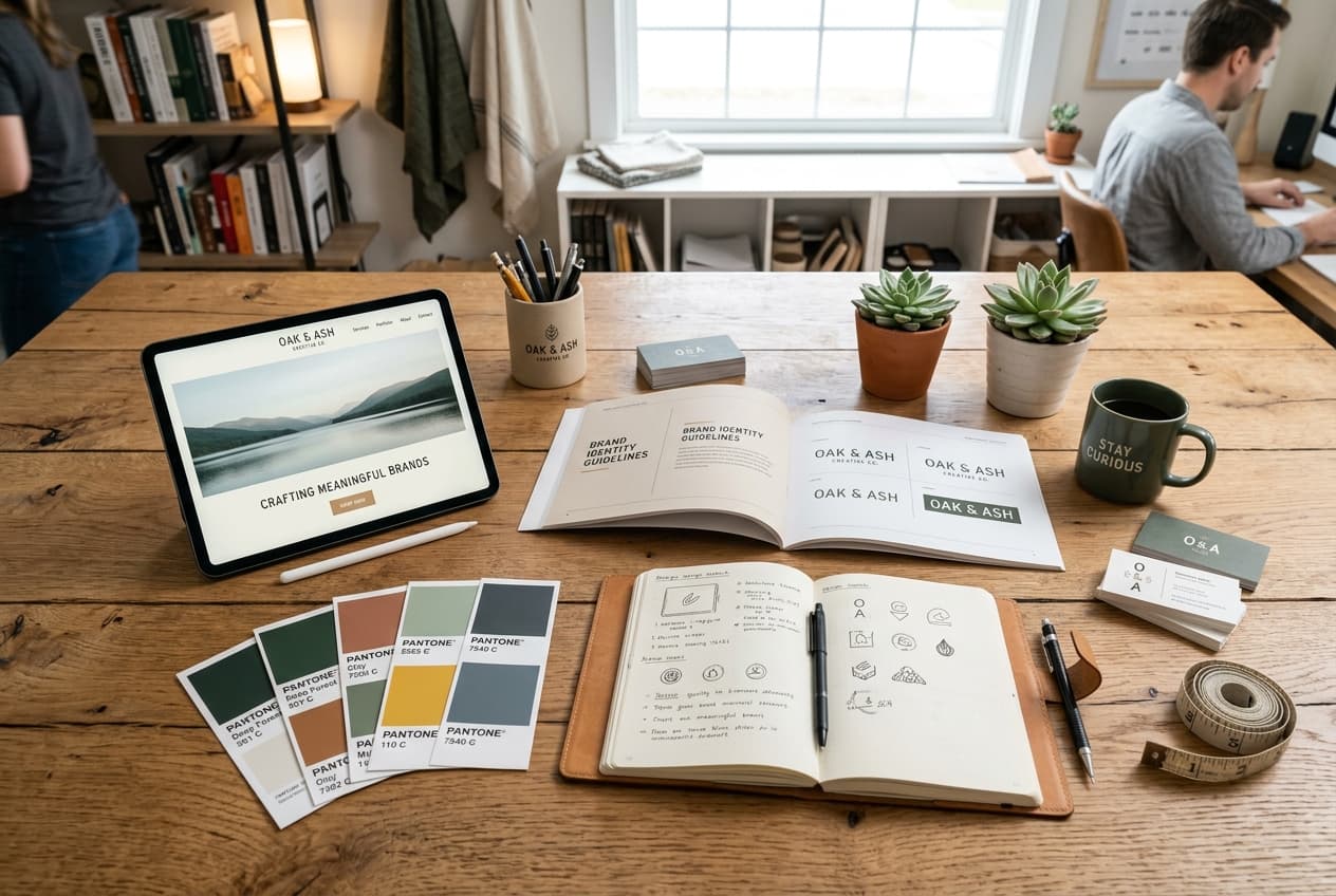 Brand identity systems & creative typography craftsmanship